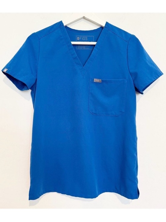 Figs Tops - Figs Catarina Scrub‎ Top XS Medical Nurse Technical Comfort Work V Neck